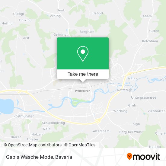 Gabis Wäsche Mode map