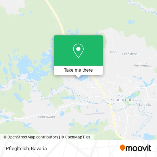Карта Pfleglteich