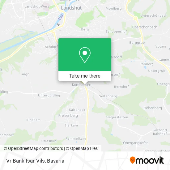 Карта Vr Bank Isar-Vils