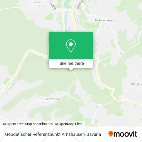 Карта Geodätischer Referenzpunkt Arnshausen