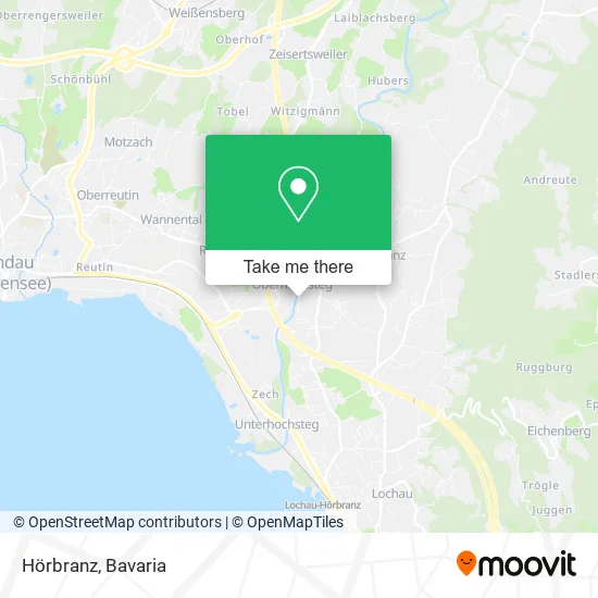 Карта Hörbranz