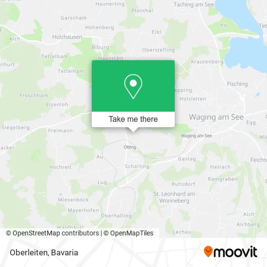 Карта Oberleiten