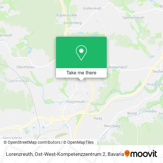 Карта Lorenzreuth, Ost-West-Kompetenzzentrum 2