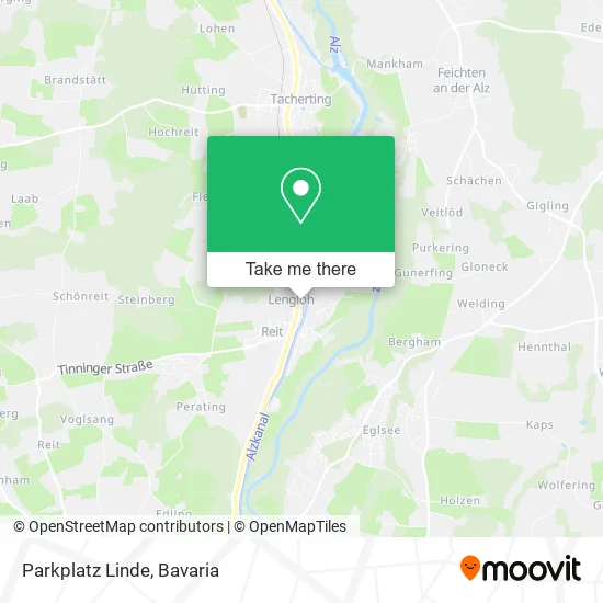Карта Parkplatz Linde