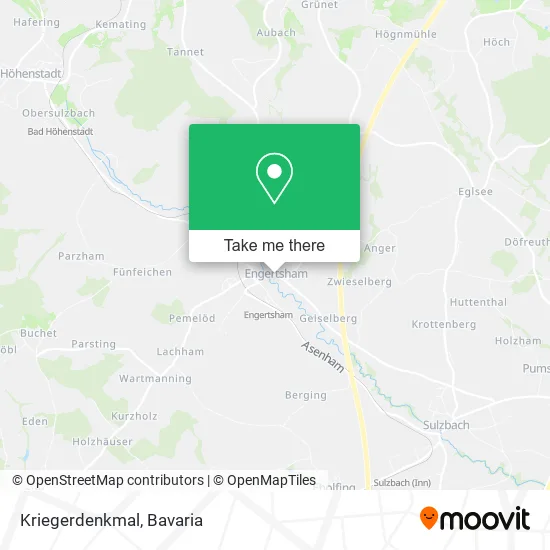Карта Kriegerdenkmal