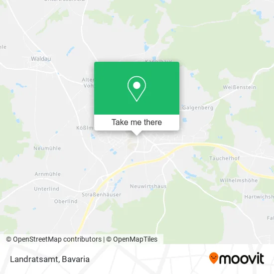 Карта Landratsamt