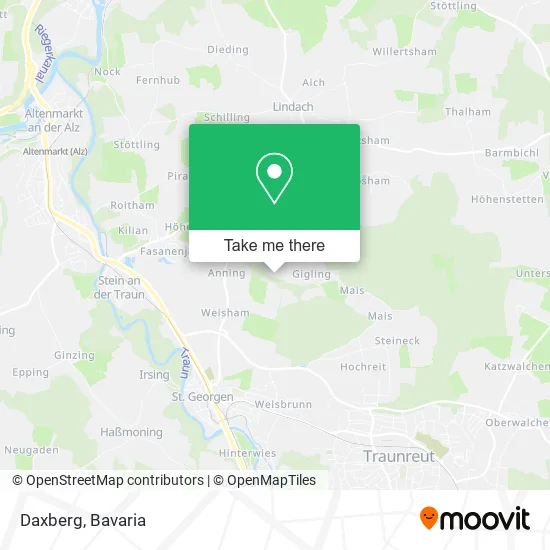 Карта Daxberg