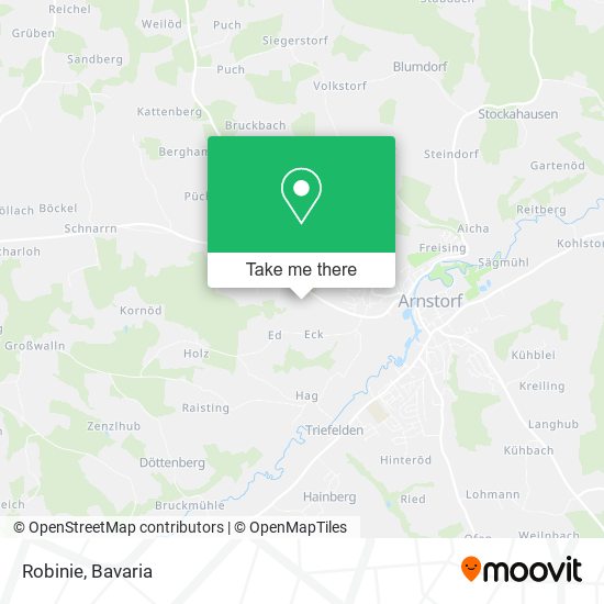 Robinie map