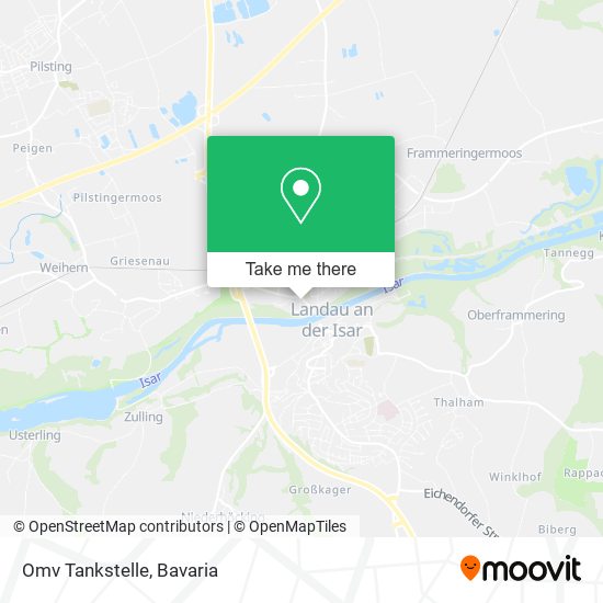 Omv Tankstelle map