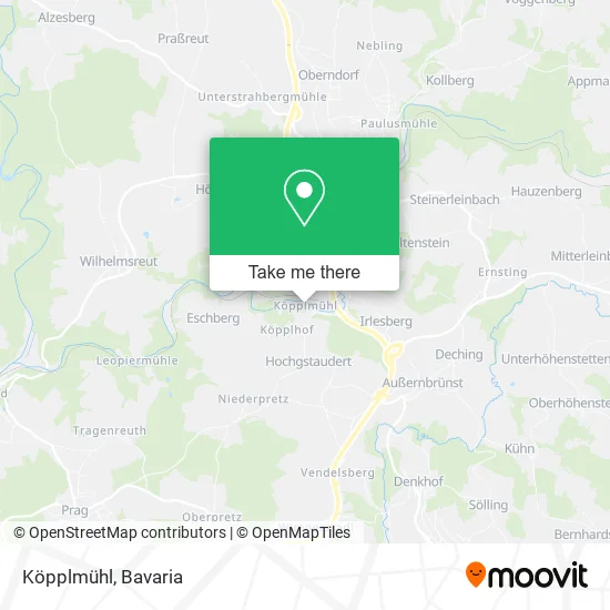 Карта Köpplmühl