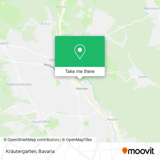 Карта Kräutergarten