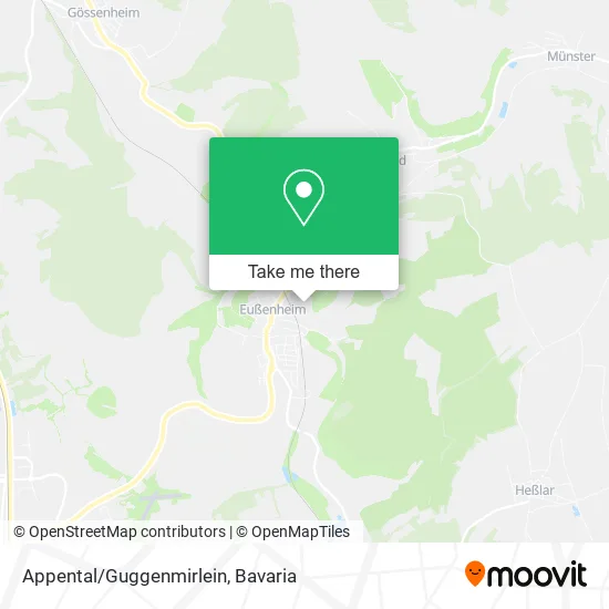 Карта Appental/Guggenmirlein