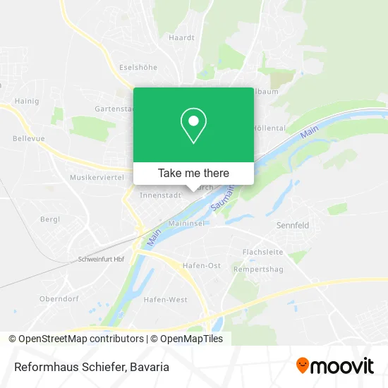 Карта Reformhaus Schiefer
