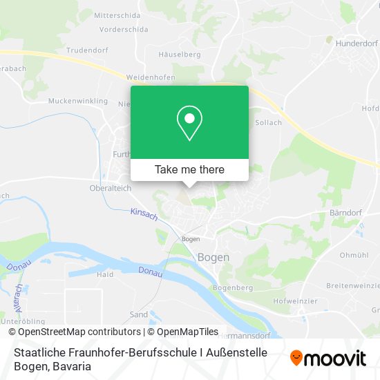 Staatliche Fraunhofer-Berufsschule I Außenstelle Bogen map