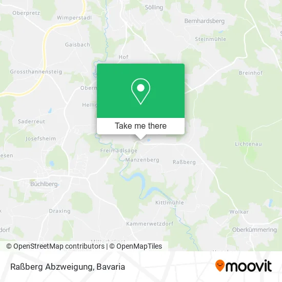 Карта Raßberg Abzweigung