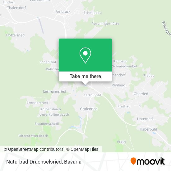 Naturbad Drachselsried map