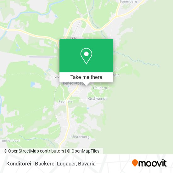 Konditorei · Bäckerei Lugauer map