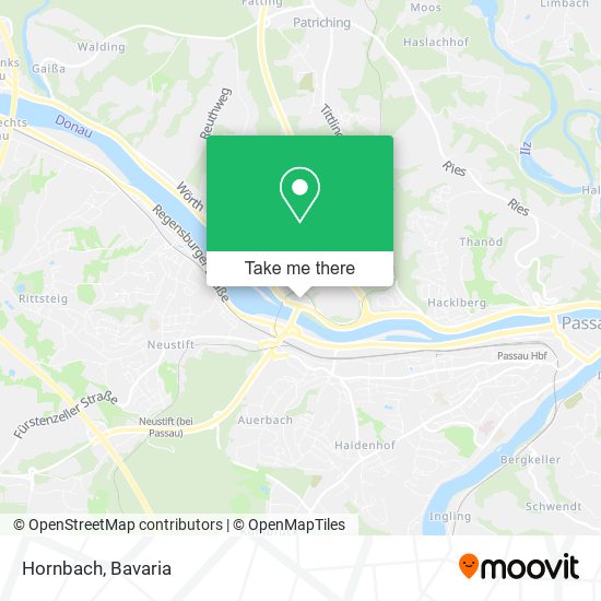 Hornbach map