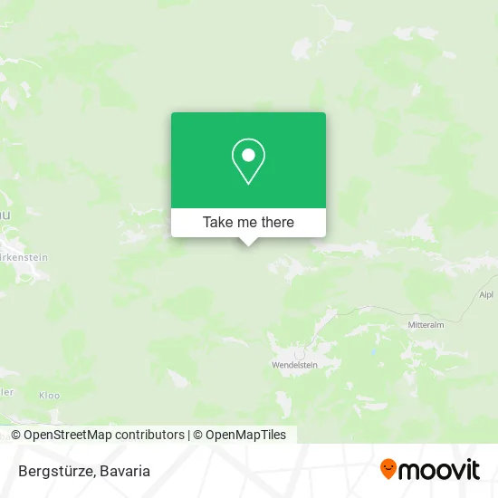 Карта Bergstürze