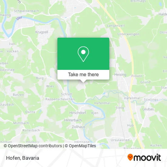 Карта Hofen