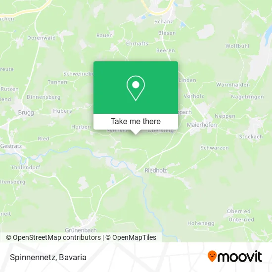 Карта Spinnennetz
