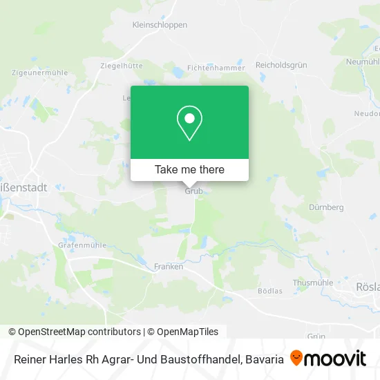 Карта Reiner Harles Rh Agrar- Und Baustoffhandel
