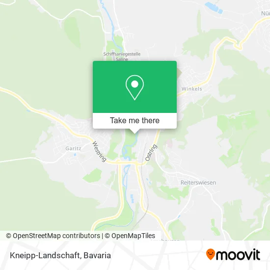 Карта Kneipp-Landschaft