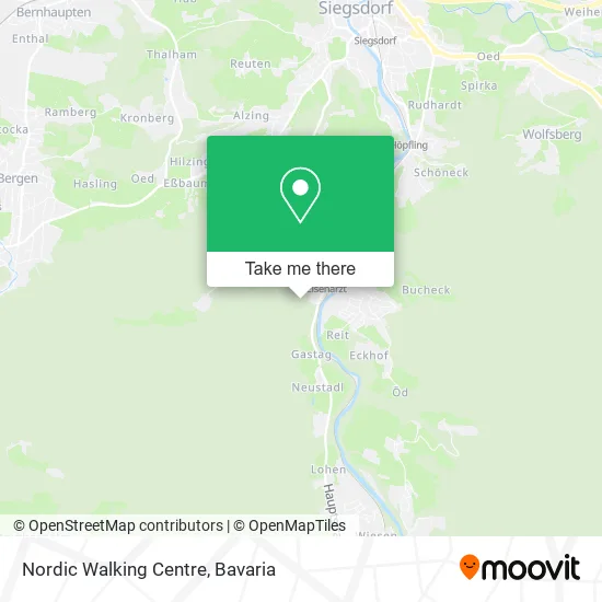 Карта Nordic Walking Centre