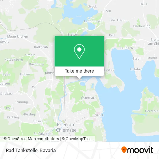 Карта Rad Tankstelle