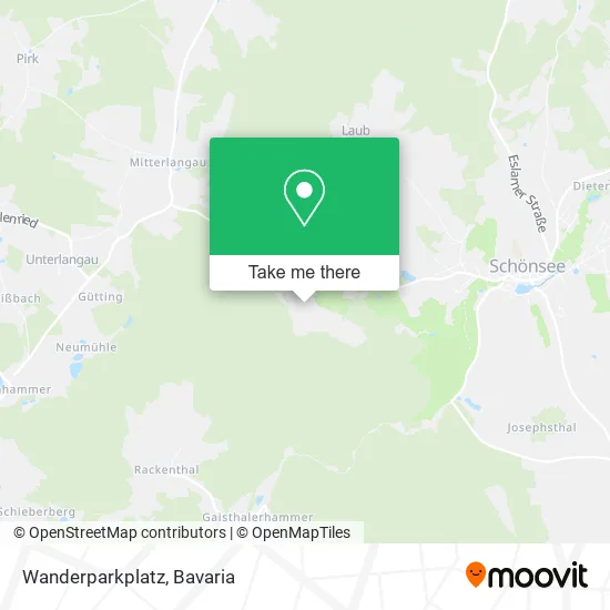 Карта Wanderparkplatz