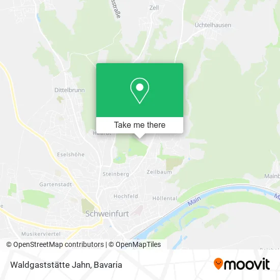 Карта Waldgaststätte Jahn