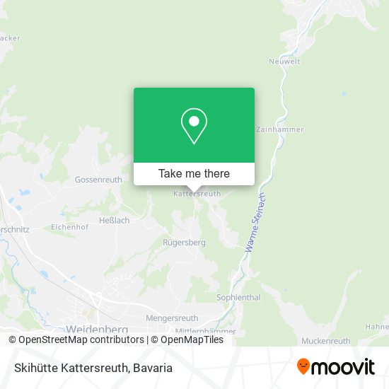 Skihütte Kattersreuth map