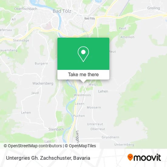 Карта Untergries Gh. Zachschuster