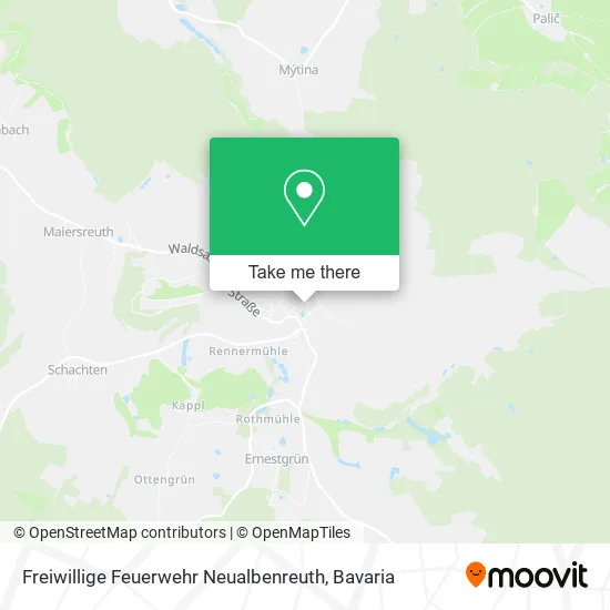Карта Freiwillige Feuerwehr Neualbenreuth
