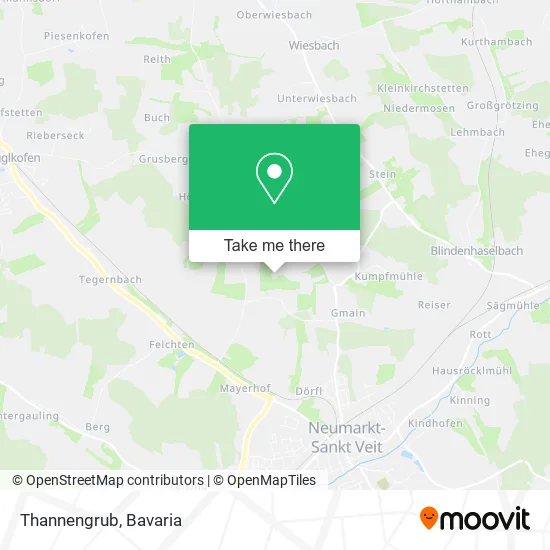 Карта Thannengrub