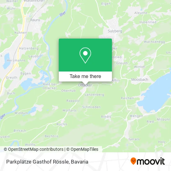 Карта Parkplätze Gasthof Rössle