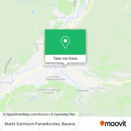 Markt Garmisch-Partenkirchen map