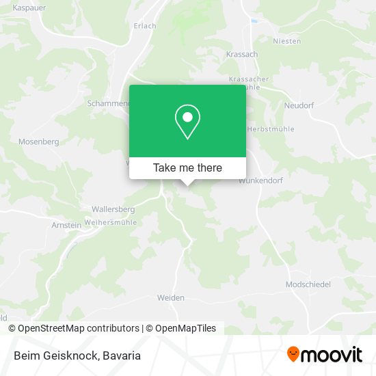 Карта Beim Geisknock