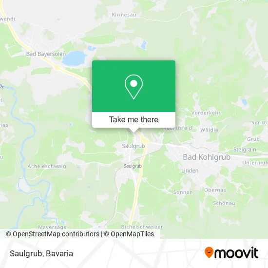 Карта Saulgrub