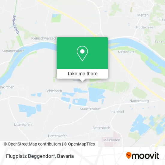 Карта Flugplatz Deggendorf