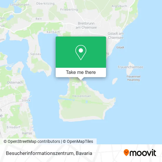 Карта Besucherinformationszentrum