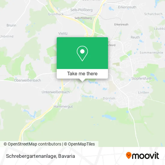 Карта Schrebergartenanlage