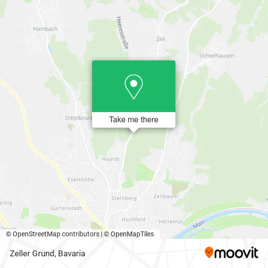Карта Zeller Grund
