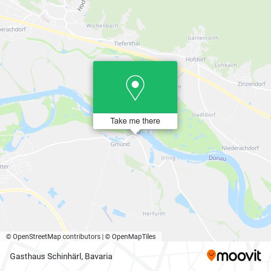 Gasthaus Schinhärl map