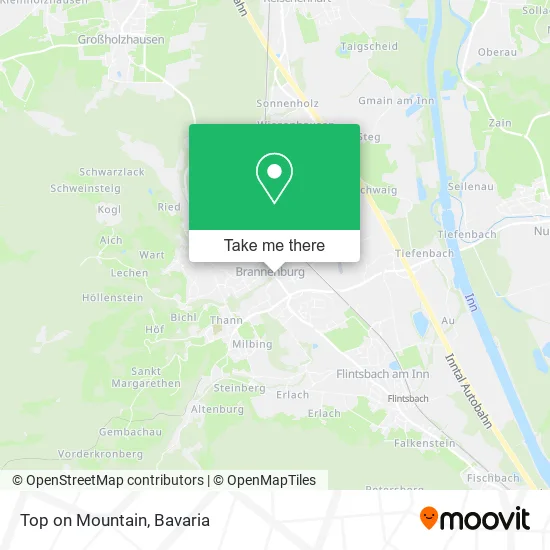Карта Top on Mountain