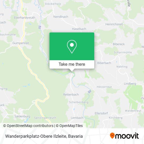 Wanderparkplatz-Obere Ilzleite map