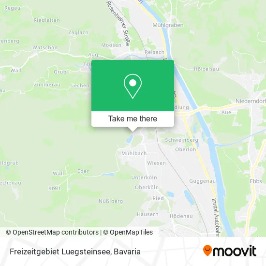 Карта Freizeitgebiet Luegsteinsee