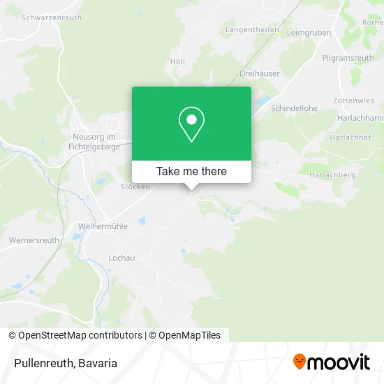 Карта Pullenreuth