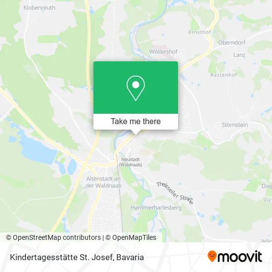 Карта Kindertagesstätte St. Josef