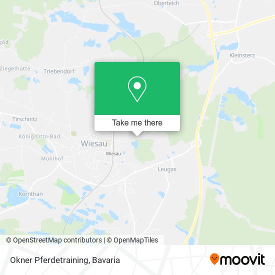 Карта Okner Pferdetraining